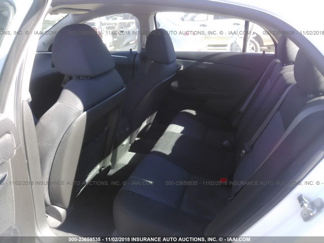 1G1ZC5E07CF269045 - 2012 CHEVROLET MALIBU 1LT WHITE photo 8