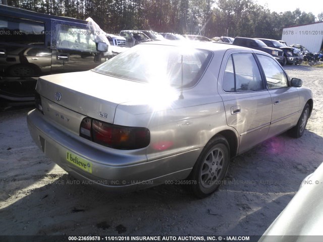 4T1BG12K4TU784233 - 1996 TOYOTA CAMRY DX/LE/XLE GOLD photo 4