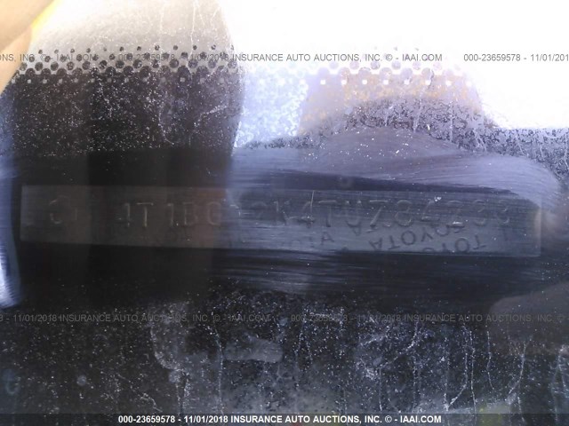 4T1BG12K4TU784233 - 1996 TOYOTA CAMRY DX/LE/XLE ოქროსფერი ფოტო 9