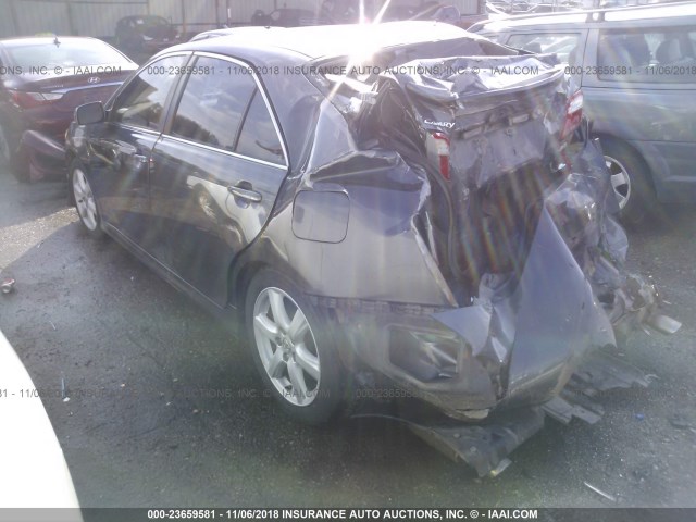 4T1BK46K89U083438 - 2009 TOYOTA CAMRY SE/LE/XLE შავი ფოტო 3