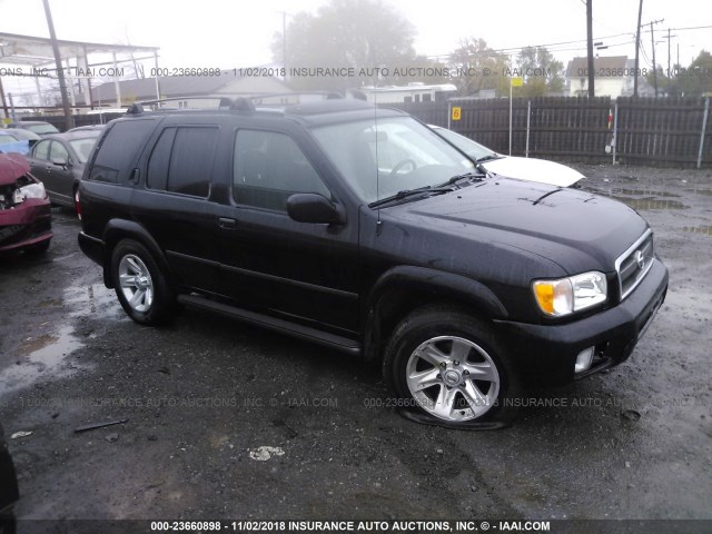 JN8DR09Y82W727648 - 2002 NISSAN PATHFINDER LE/SE BLACK photo 1