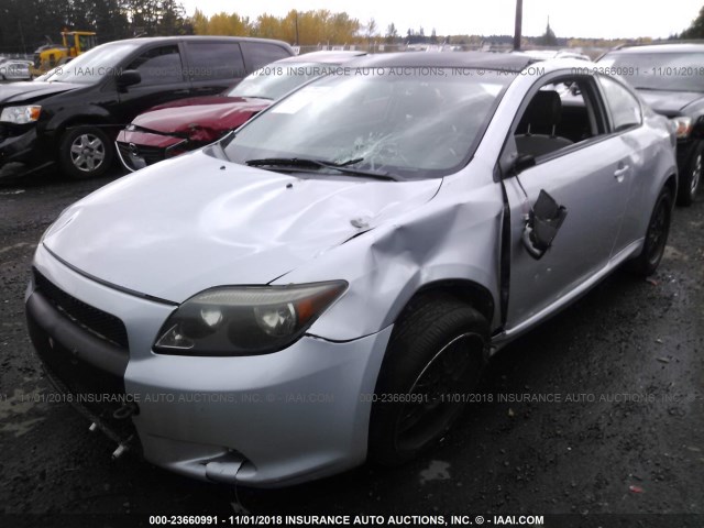 JTKDE177050035794 - 2005 TOYOTA SCION TC ვერცხლისფერი ფოტო 2