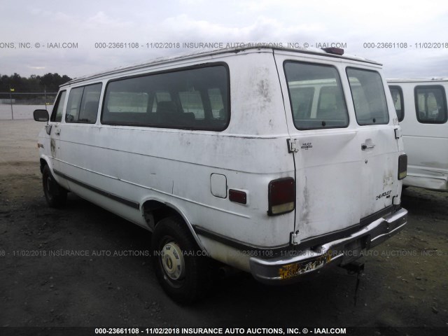 1GAGG39K1SF179013 - 1995 CHEVROLET G30 G30 WHITE photo 3