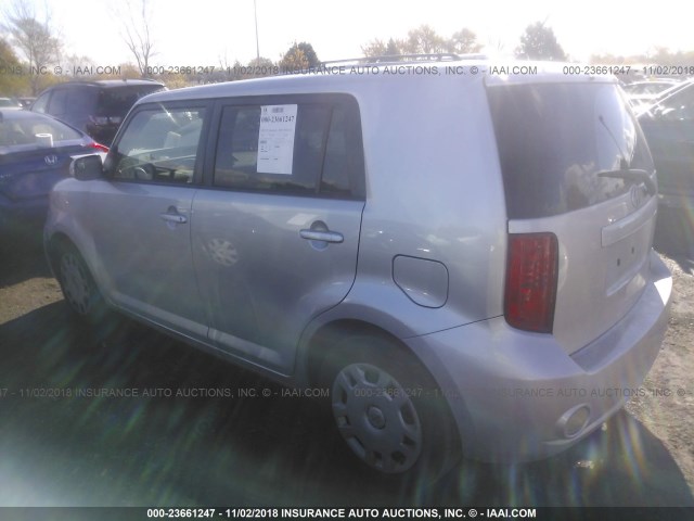 JTLKE50E081058798 - 2008 TOYOTA SCION XB Gümüş foto 3
