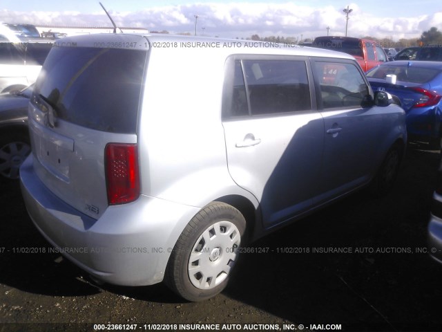 JTLKE50E081058798 - 2008 TOYOTA SCION XB Gümüş foto 4