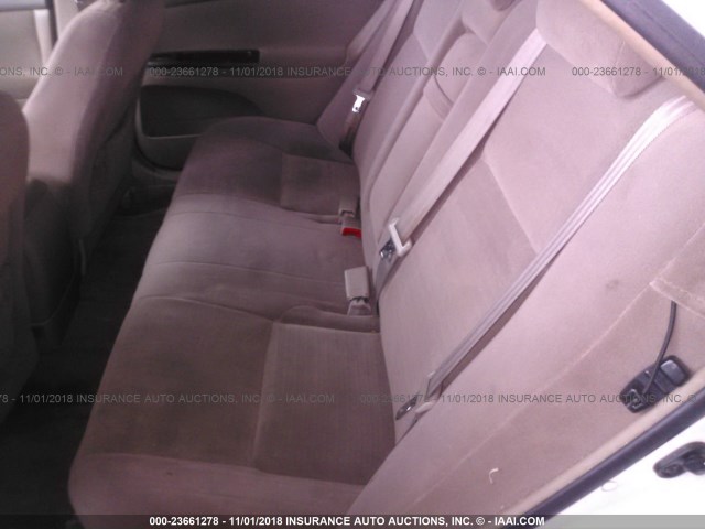 4T1BE32K05U611152 - 2005 TOYOTA CAMRY LE/XLE/SE WHITE photo 8
