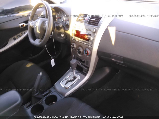 2T1BU4EE2BC724953 - 2011 TOYOTA COROLLA S/LE GRAY photo 5