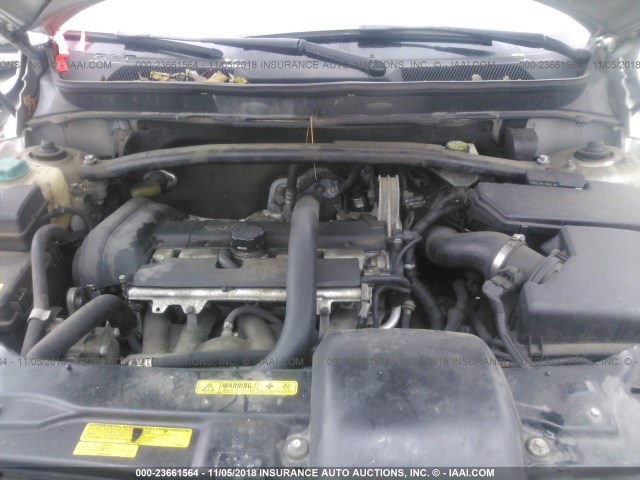 YV1CY592X51161801 - 2005 VOLVO XC90 SILVER photo 10