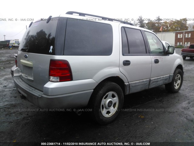 1FMPU14535LA15981 - 2005 FORD EXPEDITION XLS SILVER photo 4