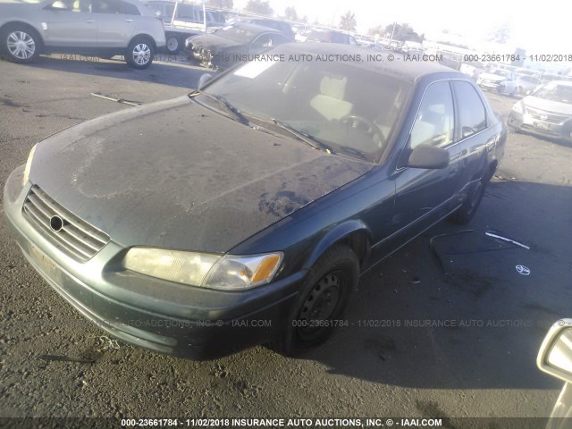 JT2BG22K9V0075293 - 1997 TOYOTA CAMRY LE/XLE Yaşıl foto 2