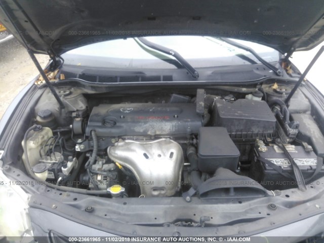 4T4BE46K09R066999 - 2009 TOYOTA CAMRY SE/LE/XLE ნაცრისფერი ფოტო 10