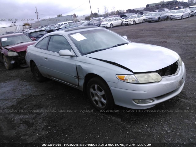 2T1CF28P33C603916 - 2003 TOYOTA CAMRY SOLARA SE/SLE GRAY photo 1