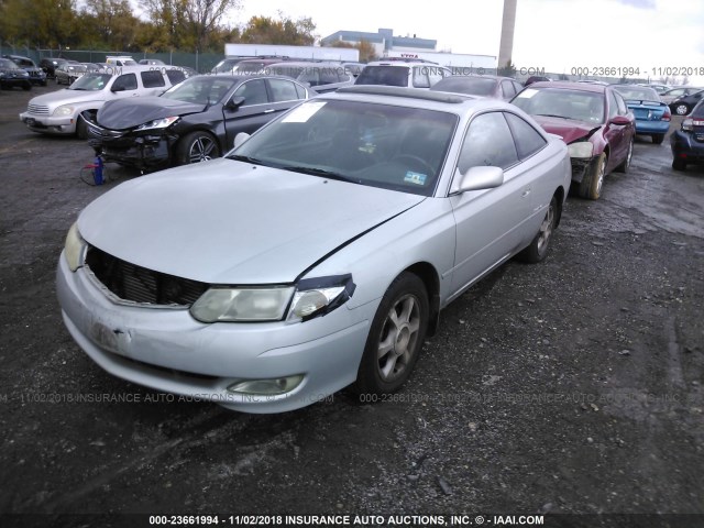 2T1CF28P33C603916 - 2003 TOYOTA CAMRY SOLARA SE/SLE ნაცრისფერი ფოტო 2