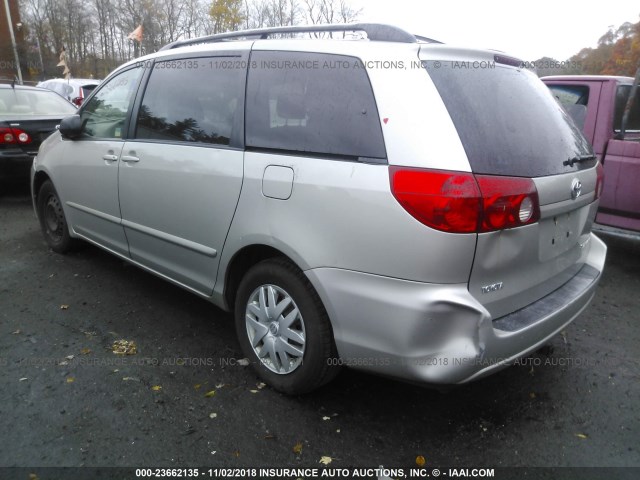 5TDZK23C27S051431 - 2007 TOYOTA SIENNA CE/LE GRAY photo 3