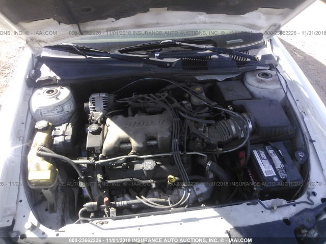 1G1NE52J53M627521 - 2003 CHEVROLET MALIBU LS თეთრი ფოტო 10