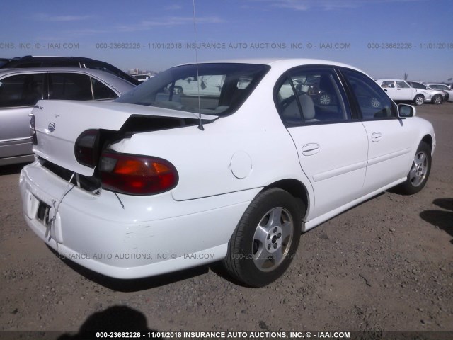 1G1NE52J53M627521 - 2003 CHEVROLET MALIBU LS თეთრი ფოტო 4