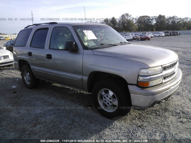 1GNEC13T6YJ207479 - 2000 CHEVROLET TAHOE C1500 GOLD photo 1