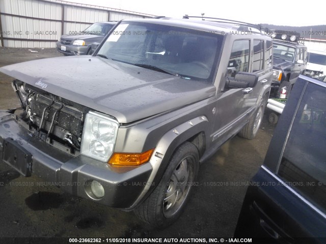 1J8HG58N46C149846 - 2006 JEEP COMMANDER LIMITED GOLD photo 2