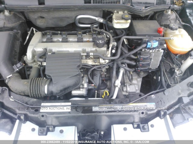 1G8AJ55F17Z196218 - 2007 SATURN ION LEVEL 2 GRAY photo 10
