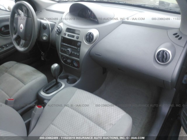 1G8AJ55F17Z196218 - 2007 SATURN ION LEVEL 2 GRAY photo 5
