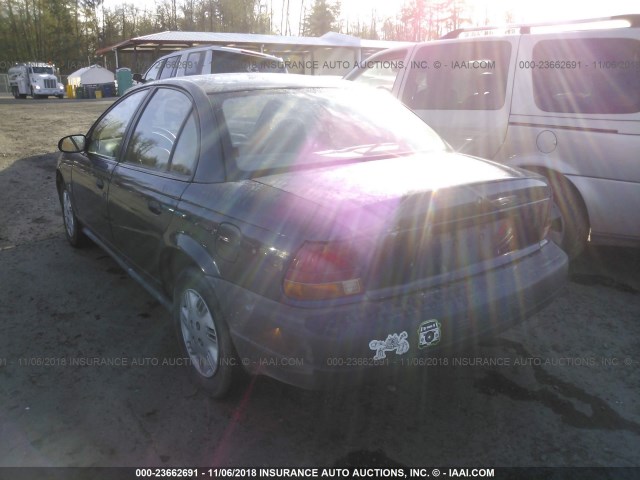 1G8ZH5284VZ341852 - 1997 SATURN SL1 BLUE photo 3