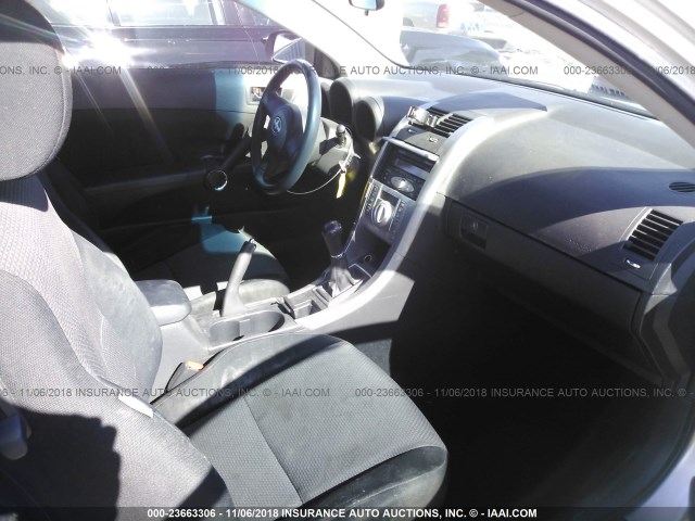 JTKDE167970173970 - 2007 TOYOTA SCION TC SILVER photo 5