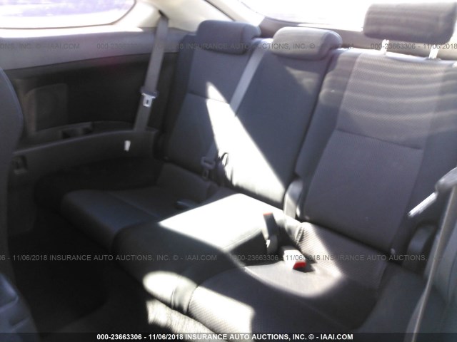 JTKDE167970173970 - 2007 TOYOTA SCION TC SILVER photo 8
