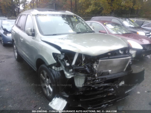 5NMSH13E68H193555 - 2008 HYUNDAI SANTA FE SE/LIMITED GREEN photo 1