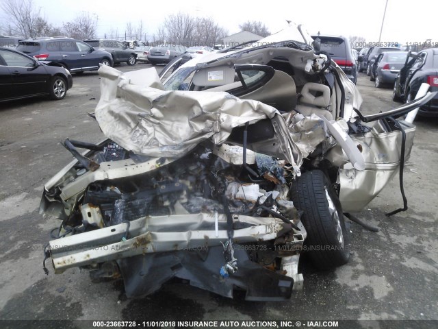 2G2WS522X41215738 - 2004 PONTIAC GRAND PRIX GT2 ოქროსფერი ფოტო 6