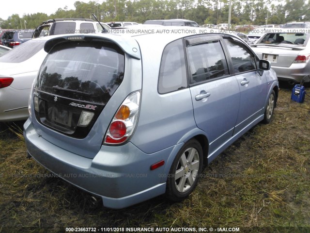 JS2RC61H255305022 - 2005 SUZUKI AERIO SX Light Blue photo 4