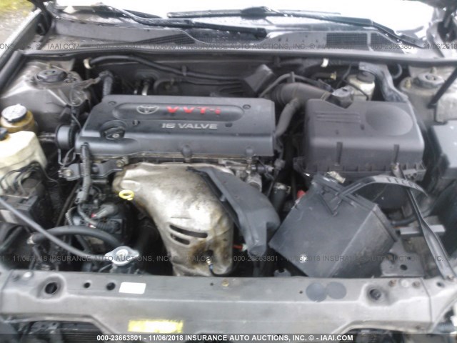 4T1BE30K25U981280 - 2005 TOYOTA CAMRY LE/XLE/SE 灰色 照片 10