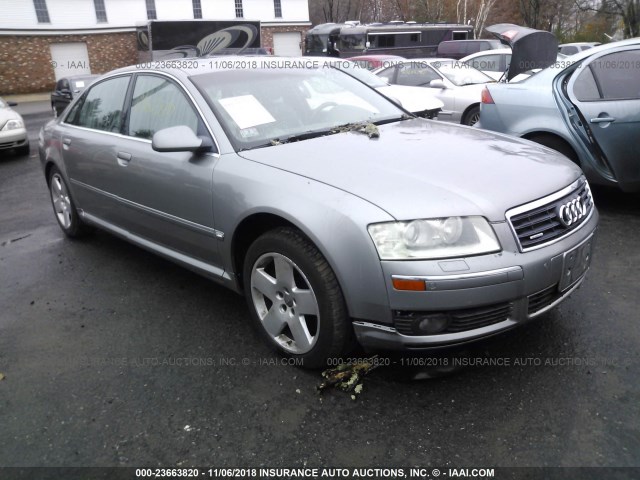 WAUML44EX4N014533 - 2004 AUDI A8 L QUATTRO GRAY photo 1