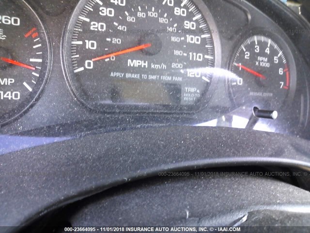 2G1WW12E959194251 - 2005 CHEVROLET MONTE CARLO LS მუქწითელი ფოტო 7