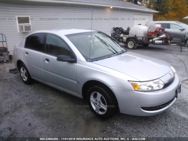 1G8AG52F94Z163854 - 2004 SATURN ION LEVEL 1 SILVER photo 1