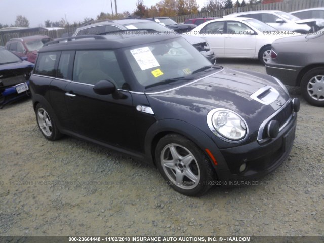 WMWMM33579TP92333 - 2009 MINI COOPER S CLUBMAN BLACK photo 1