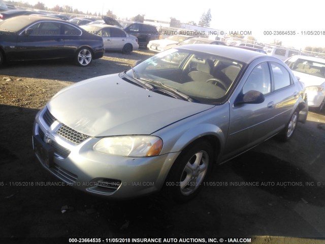 1B3EL46J55N623744 - 2005 DODGE STRATUS SXT SILVER photo 2