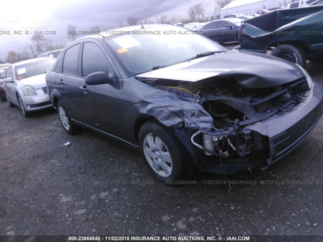 1FAFP34N37W293337 - 2007 FORD FOCUS ZX4/S/SE/SES ნაცრისფერი ფოტო 1