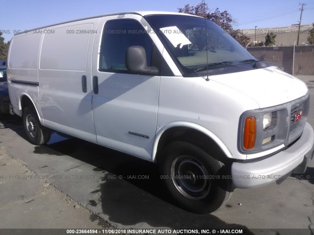 1GTHG35R6Y1231580 - 2000 GMC SAVANA G3500 WHITE photo 1