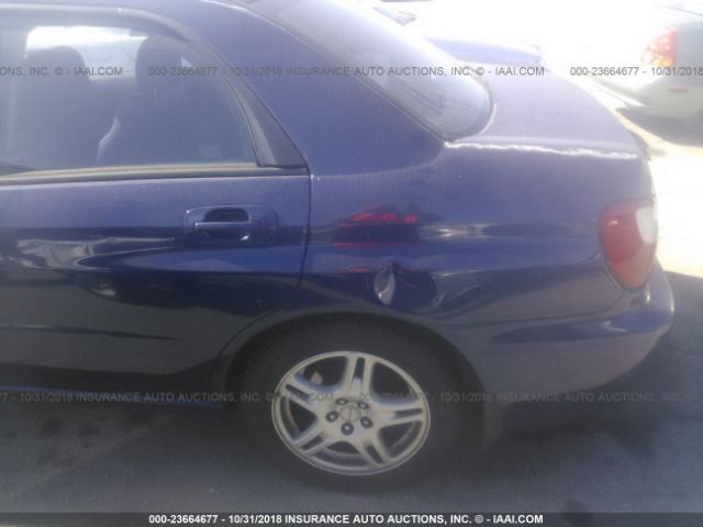 JF1GD67562G504088 - 2002 SUBARU IMPREZA RS BLUE photo 6