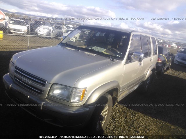 JACDS58X3Y7J10195 - 2000 ISUZU TROOPER S/LS/LIMITED 银色 照片 2