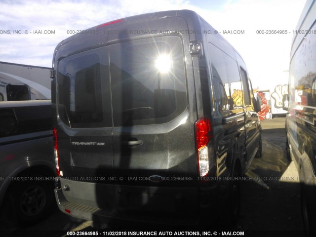 1FTNR2CM6FKB06195 - 2015 FORD TRANSIT T-250 BLACK photo 4