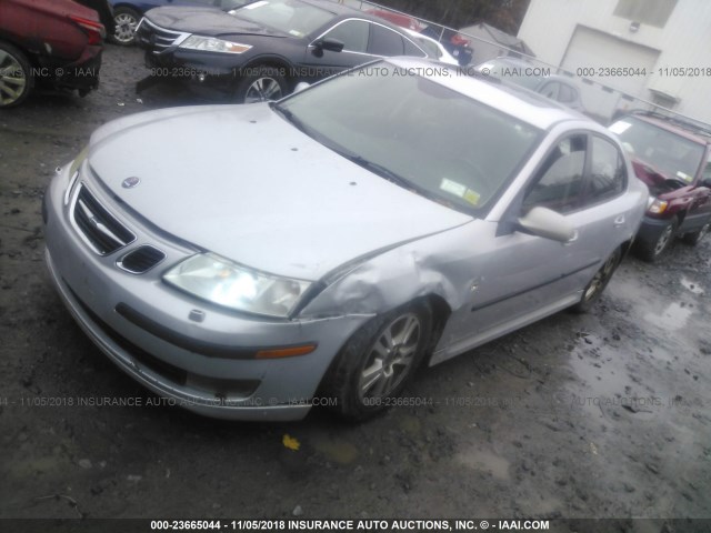 YS3FD49Y161017898 - 2006 SAAB 9-3 SILVER photo 2