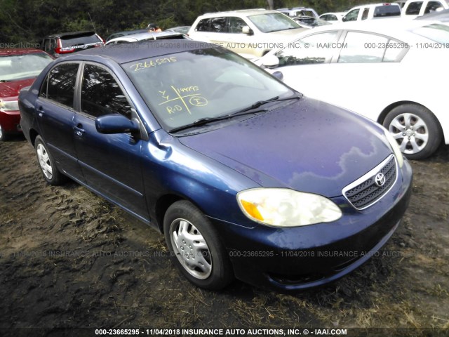 JTDBR32E150055976 - 2005 TOYOTA COROLLA CE/LE BLUE photo 1