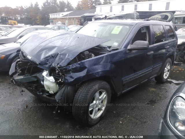1J4GR48K85C670560 - 2005 JEEP GRAND CHEROKEE LAREDO/COLUMBIA/FREEDOM 蓝色 照片 2