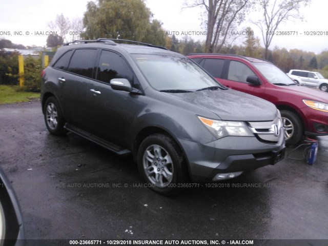 2HNYD28497H503973 - 2007 ACURA MDX TECHNOLOGY GRAY photo 1