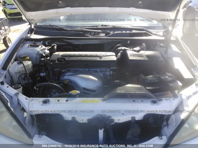 4T1BE32KX5U573607 - 2005 TOYOTA CAMRY LE/XLE/SE WHITE photo 10