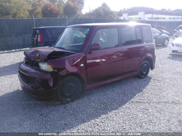 JTLKT324664078578 - 2006 TOYOTA SCION XB წითელი ფოტო 2