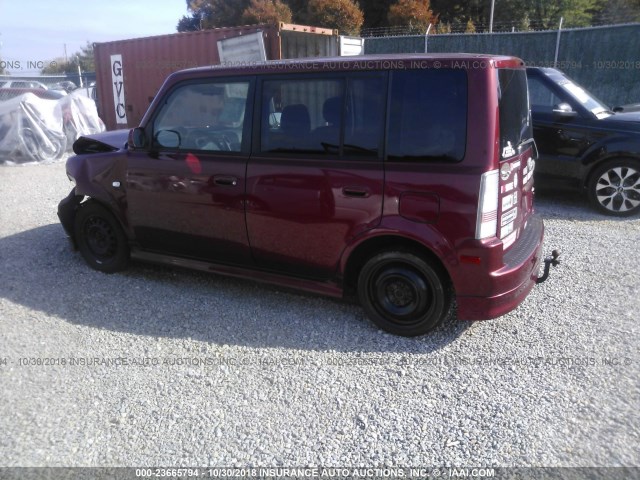 JTLKT324664078578 - 2006 TOYOTA SCION XB წითელი ფოტო 3