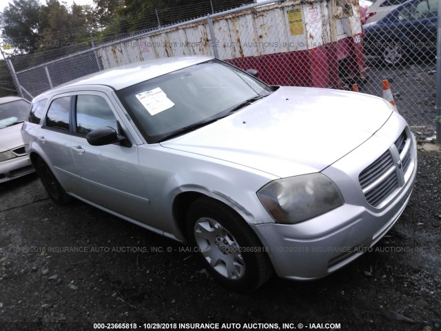 2D4FV47TX6H127025 - 2006 DODGE MAGNUM SE SILVER photo 1