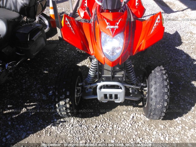 4UF06ATV96K6B2176 - 2006 ARCTIC CAT ATV RED photo 5